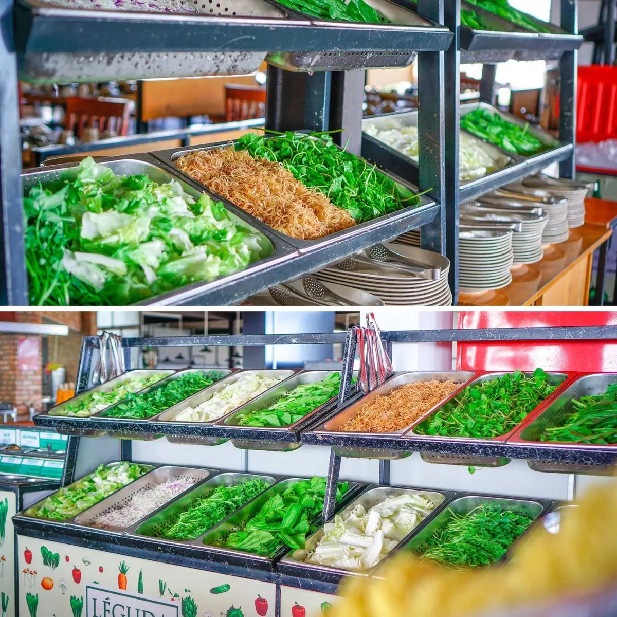 Kh&aacute;m ph&aacute; thi&ecirc;n đường rau sạch ở nh&agrave; h&agrave;ng buffet rau LEGUDA Đ&agrave; Lạt 3