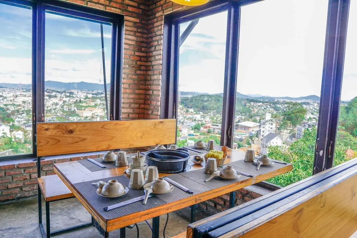 Kh&aacute;m ph&aacute; thi&ecirc;n đường rau sạch ở nh&agrave; h&agrave;ng buffet rau LEGUDA Đ&agrave; Lạt 6
