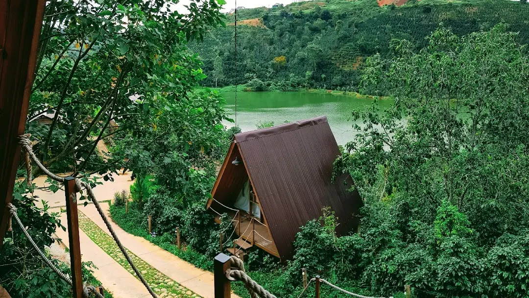 Mộc Trà Farm - Quán cà phê với con đường đẹp như phim Hàn Quốc 11