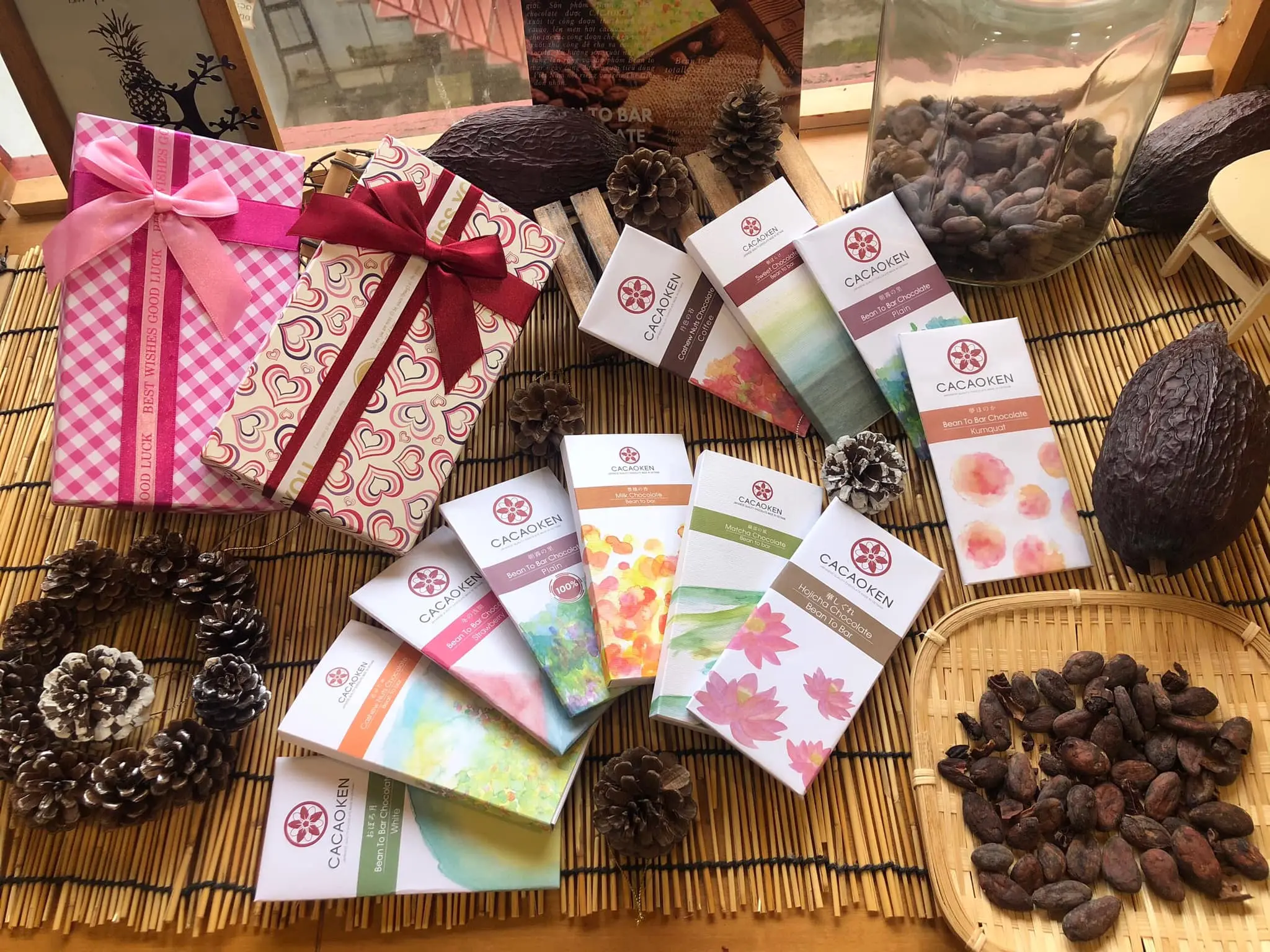 Nh&acirc;m nhi t&aacute;ch chocolate chuẩn vị tại Cacaoken Coffee Đ&agrave; Lạt phong c&aacute;ch Nhật Bản 3