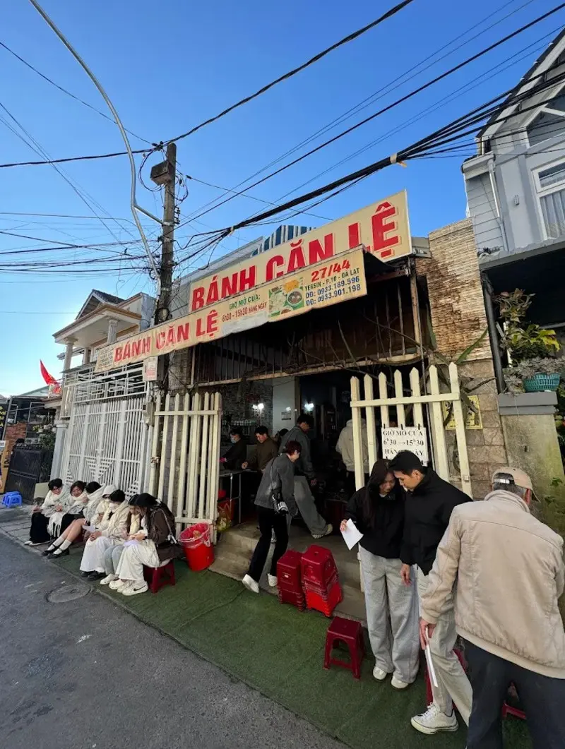Review quán Bánh căn Lệ Đà Lạt, hương vị dân dã giữa phố núi 3