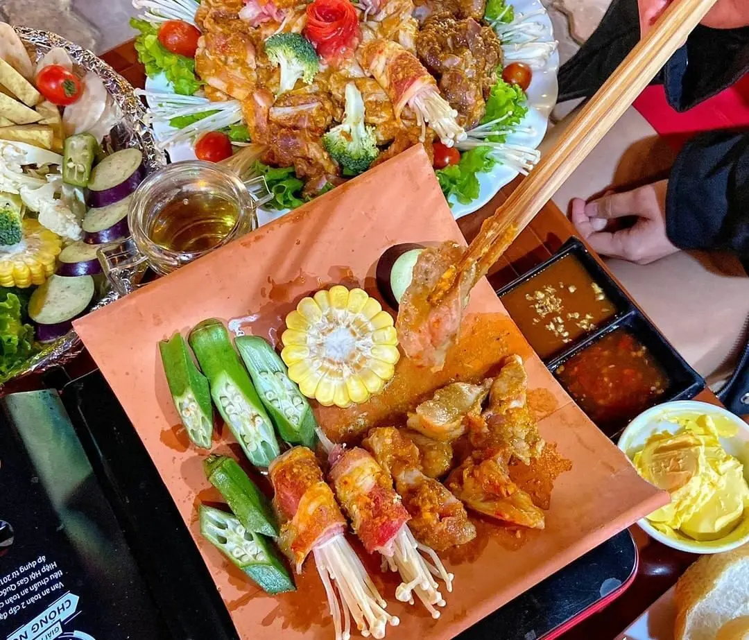 Thịt nướng ng&oacute;i Đ&agrave; Lạt - TOP 6 qu&aacute;n nướng ng&oacute;i nổi tiếng xứ sương m&ugrave; 6