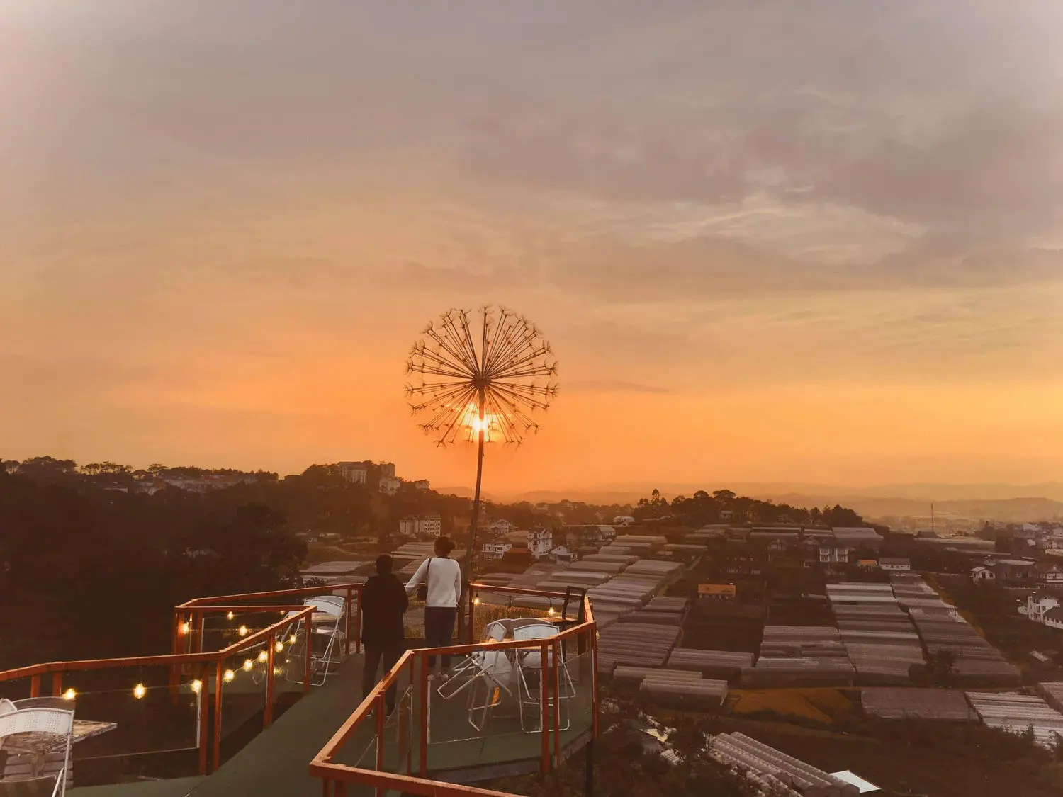 Làng Vũ Thị - Săn lùng quán cà phê với view ngắm Đà Lạt cực lung linh