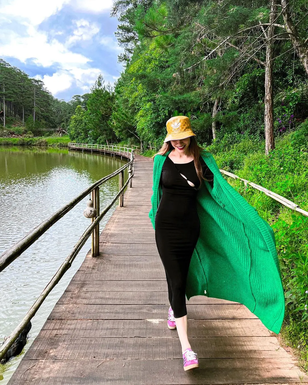 Check in L&agrave;ng C&ugrave; Lần Đ&agrave; Lạt đẹp như cổ t&iacute;ch c&ugrave;ng Hồ Ngọc H&agrave; 5