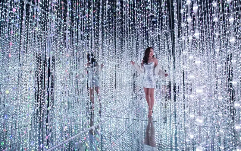 Vườn &Aacute;nh S&aacute;ng Lumiere: Nghệ thuật &aacute;nh s&aacute;ng giữa l&ograve;ng phố n&uacute;i 5