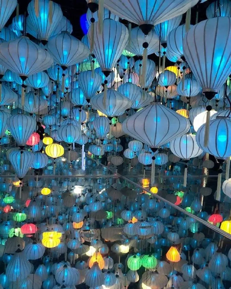 Vườn &Aacute;nh S&aacute;ng Lumiere: Nghệ thuật &aacute;nh s&aacute;ng giữa l&ograve;ng phố n&uacute;i 11