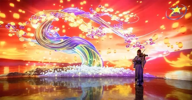 Vườn &Aacute;nh S&aacute;ng Lumiere: Nghệ thuật &aacute;nh s&aacute;ng giữa l&ograve;ng phố n&uacute;i 12