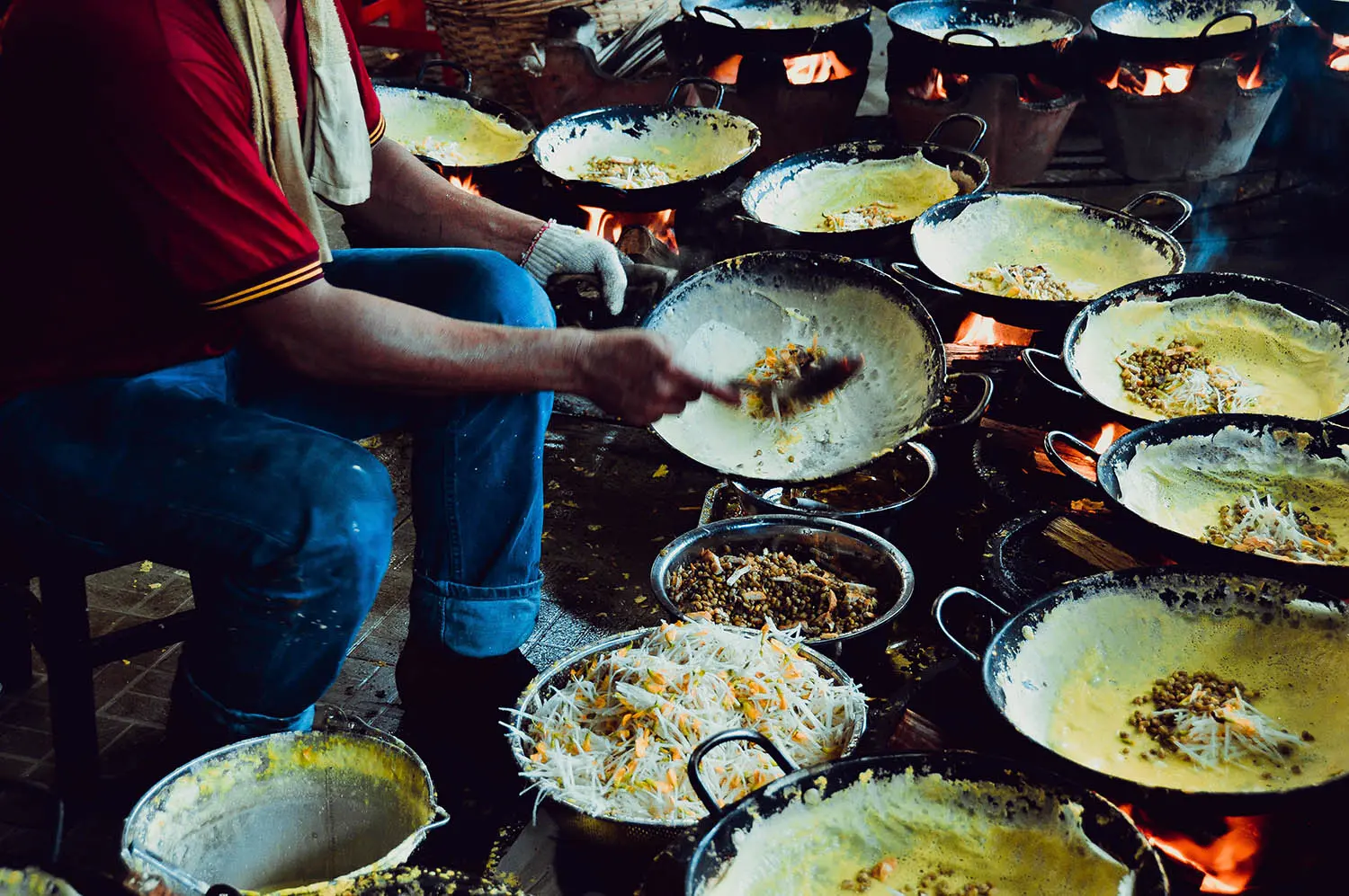 Ch&ugrave;a B&aacute;nh X&egrave;o (Thiền viện Đ&ocirc;ng Lai), ng&ocirc;i ch&ugrave;a độc đ&aacute;o giữa thất n&uacute;i An Giang 8