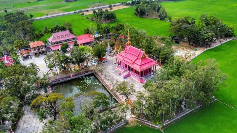 Ch&ugrave;a H&agrave;ng C&ograve;ng (Ch&ugrave;a Krăng Krốch): Vi&ecirc;n ngọc độc đ&aacute;o miền Tri T&ocirc;n 3