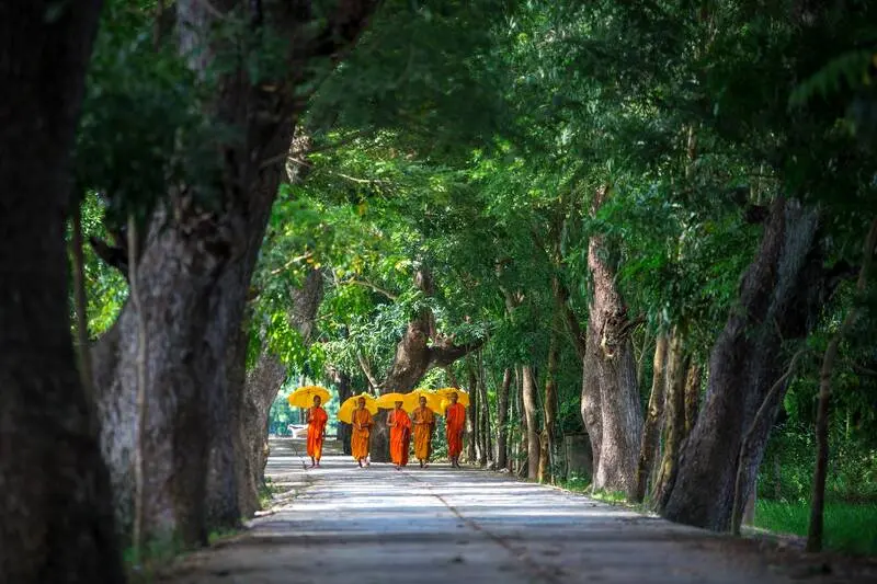 Ch&ugrave;a H&agrave;ng C&ograve;ng (Ch&ugrave;a Krăng Krốch): Vi&ecirc;n ngọc độc đ&aacute;o miền Tri T&ocirc;n 6
