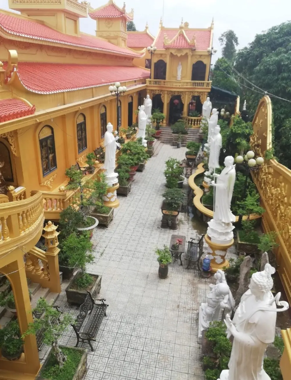 Ch&ugrave;a Phước Th&agrave;nh An Giang với Quần thể tượng Phật đồ sộ 6