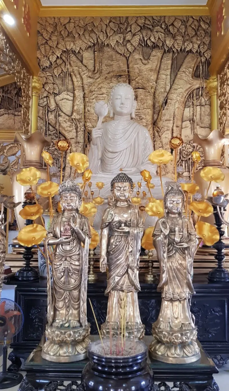Ch&ugrave;a Phước Th&agrave;nh: Quần thể tượng Phật đồ sộ tại Việt Nam 9