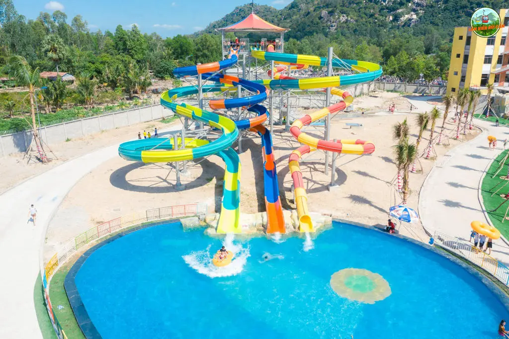 C&ocirc;ng vi&ecirc;n nước Thanh Long N&uacute;i Cấm mới lạ giữa l&ograve;ng Thi&ecirc;n Gấm Sơn 5