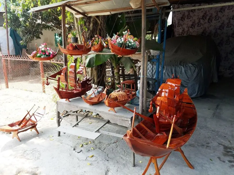 Kh&aacute;m ph&aacute; nghề đ&oacute;ng xuồng ghe mini của anh Ch&iacute;n Mỏng ở Long Xuy&ecirc;n 3