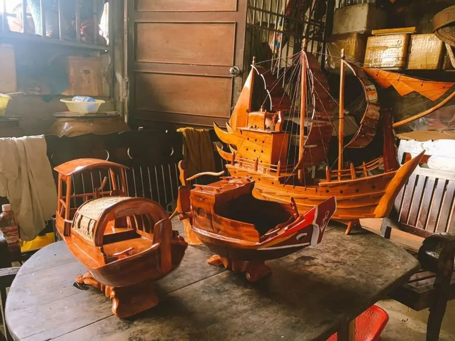Kh&aacute;m ph&aacute; nghề đ&oacute;ng xuồng ghe mini của anh Ch&iacute;n Mỏng ở Long Xuy&ecirc;n 10