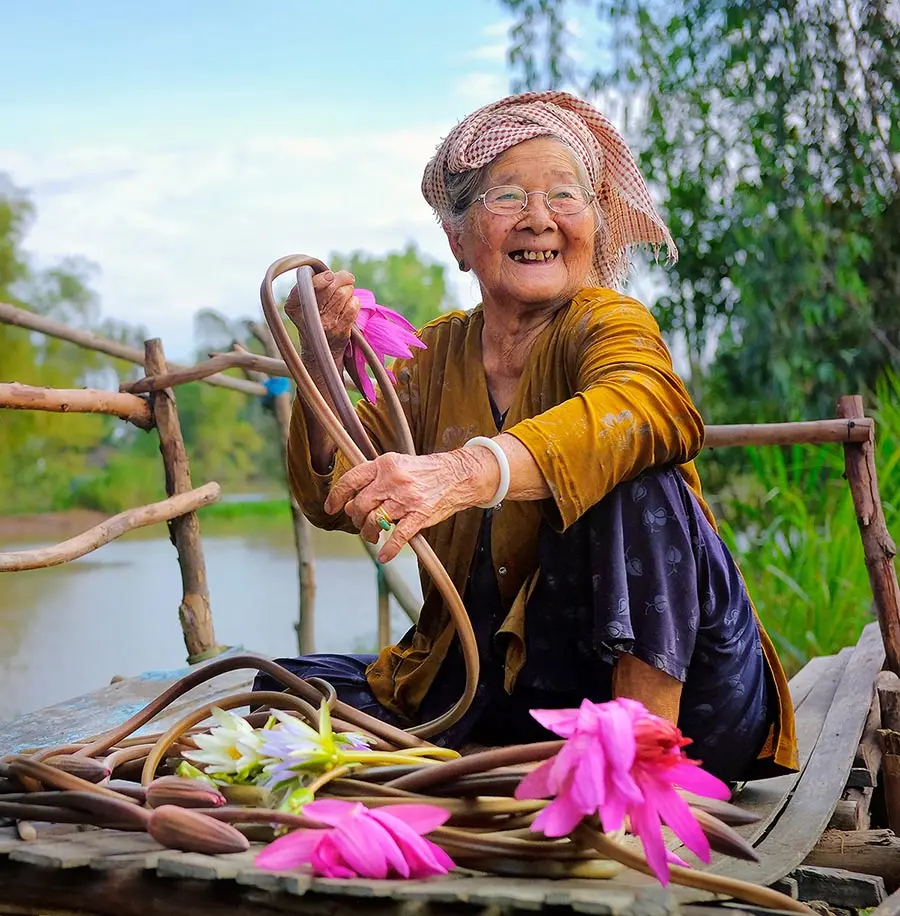 Vẻ đẹp m&ugrave;a nước nổi An Giang khiến bất cứ ai cũng phải say l&ograve;ng 9