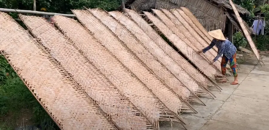 Về thăm l&agrave;ng nghề b&aacute;nh tr&aacute;ng Mỹ Kh&aacute;nh gần 70 năm tuổi ở An Giang 7