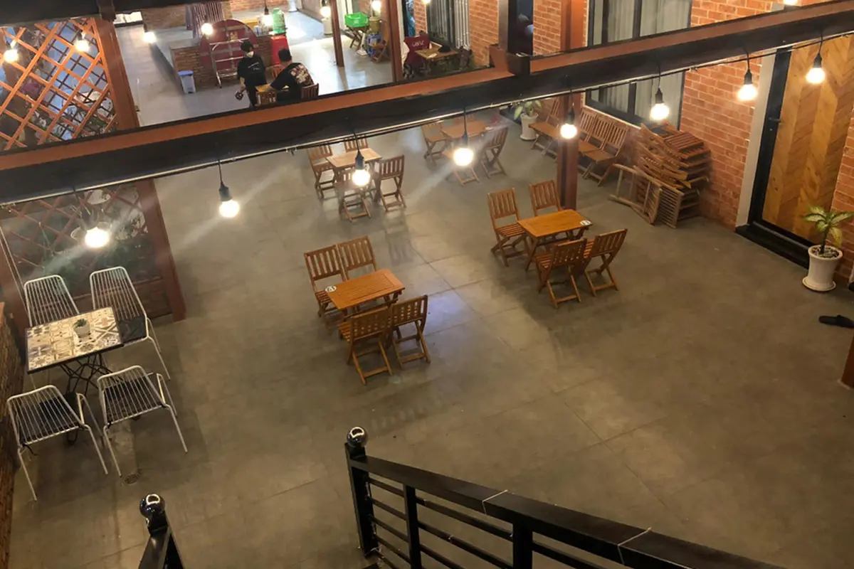Đến KaLy Garden Coffee, nh&acirc;m nhi t&aacute;ch c&agrave; ph&ecirc; ngắm cảnh v&ugrave;ng Bảy N&uacute;i 11