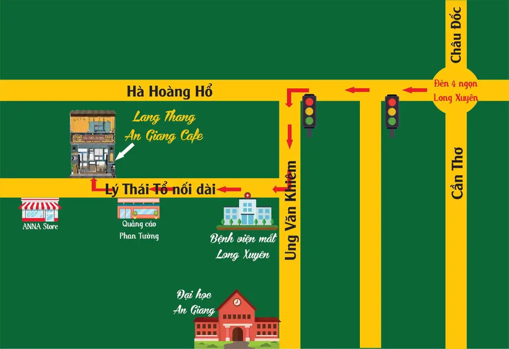 Lang Thang An Giang Cafe, chốn hội họp của team x&ecirc; dịch 3