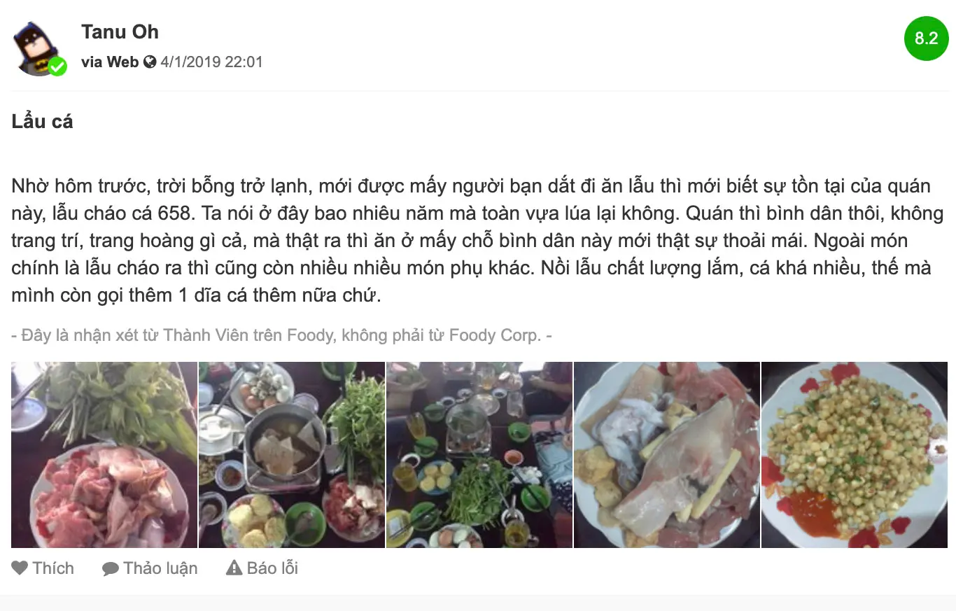 Lẩu c&aacute; 658, qu&aacute;n lẩu l&acirc;u năm trứ danh ở An Giang 6