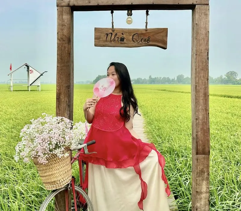 Tiệm cà phê Nhà Quê: Hơi thở bình yên giữa cánh đồng An Giang