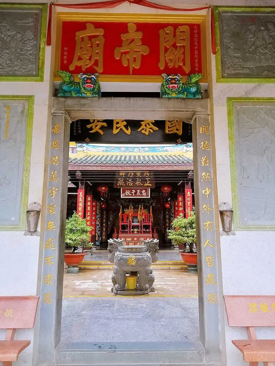 Quan Đế Miếu, kh&ocirc;ng gian văn h&oacute;a t&acirc;m linh tọa lạc tại Ch&acirc;u Đốc 3