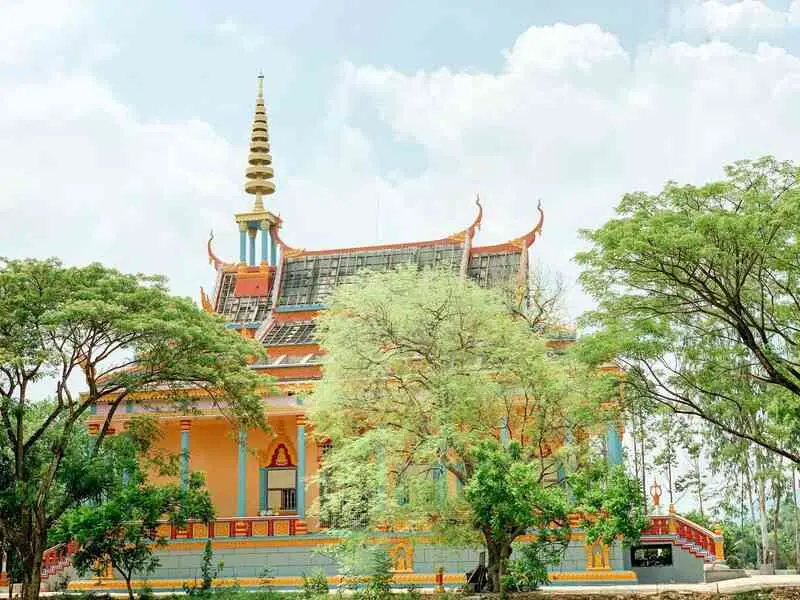 Vãn cảnh Chùa Krăng Krốch, không gian ấn tượng giữa vùng Tri Tôn 6