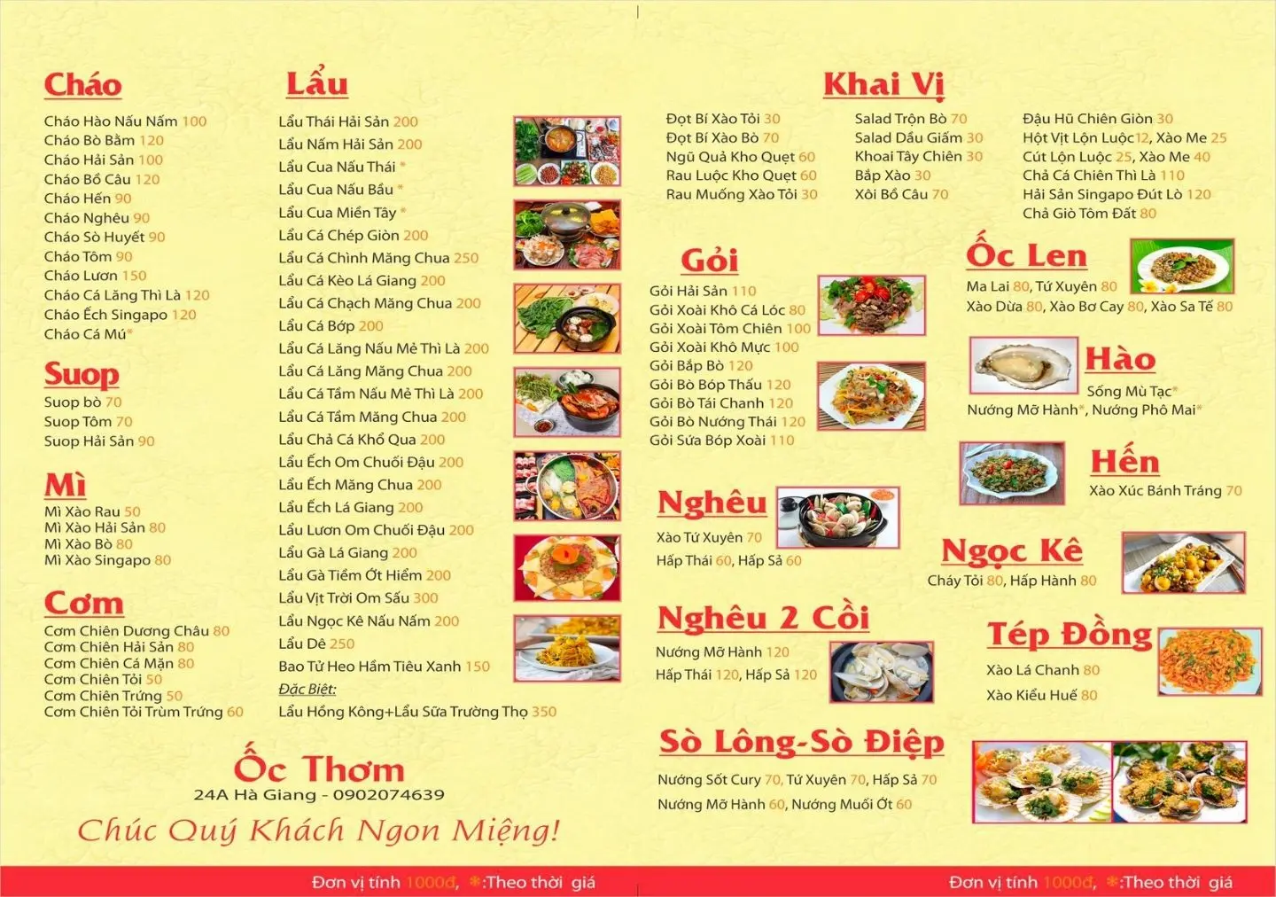 Qu&aacute;n ốc Thơm đ&atilde; sẵn s&agrave;ng để khuấy đảo vị gi&aacute;c của t&iacute;n đồ ăn uống 5