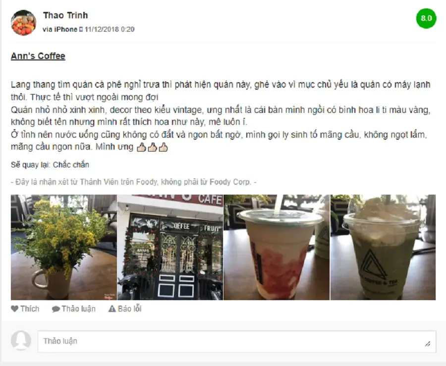 Ann's Coffee Tea, điểm hẹn l&yacute; tưởng của giới trẻ Bến Tre 12