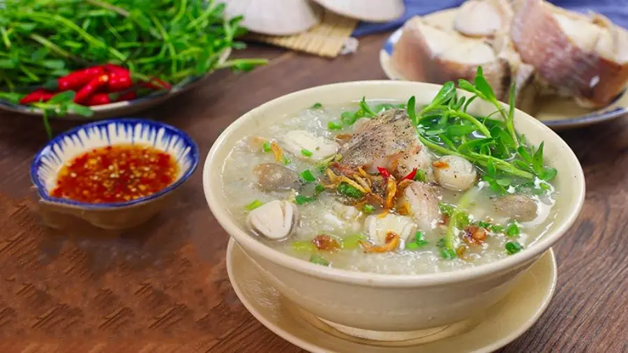 Cháo cá lóc rau đắng Bến Tre, món ngon miền quê sông nước 2
