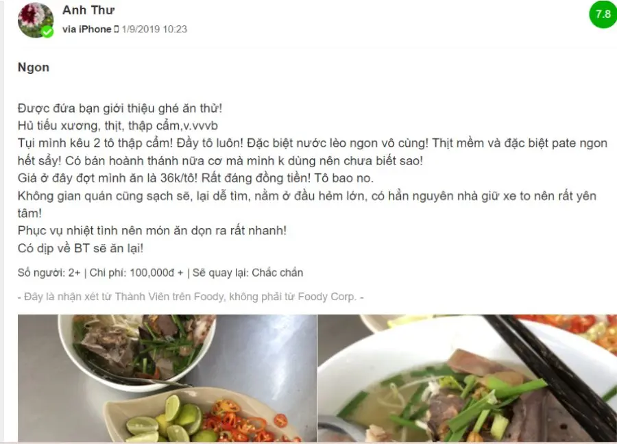 Hủ Tiếu Pate độc lạ, ngon ngất ng&acirc;y tại xứ sở dừa 5