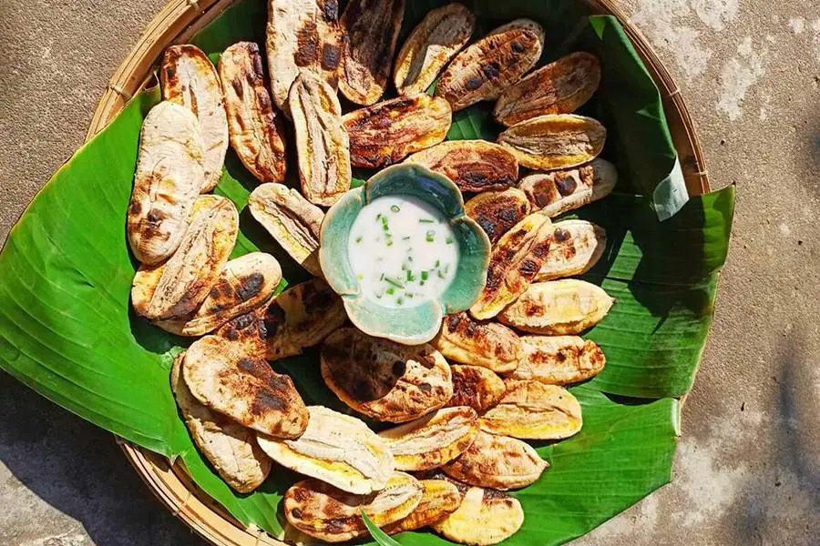 Thưởng thức chuối đập Bến Tre, hương vị d&acirc;n d&atilde; xứ dừa 2