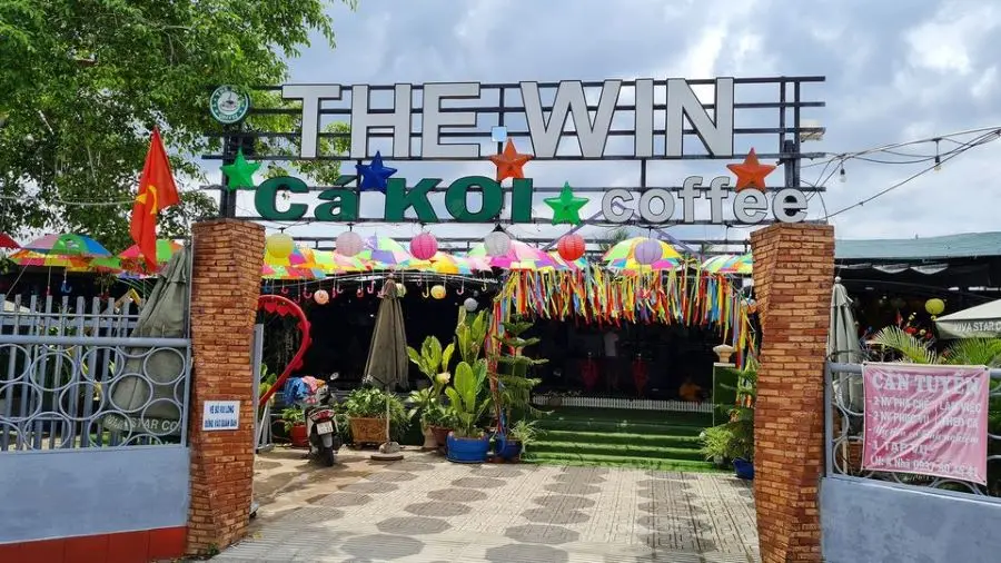 Top quán cafe sân vườn tại Bến Tre sở hữu khung cảnh yên bình, thơ mộng 5