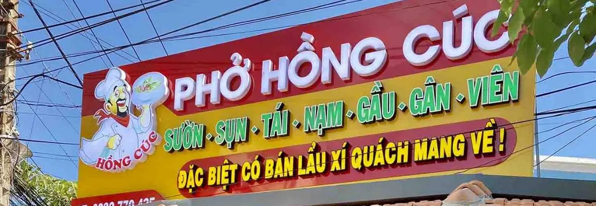 Phở Hồng Cúc với những món ngon khiến bao thực khách xao xuyến