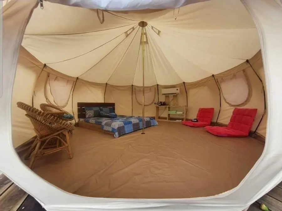 Glamping tr&ecirc;n N&ocirc;ng trại Ph&uacute; B&igrave;nh, h&ograve;a m&igrave;nh v&agrave;o thi&ecirc;n nhi&ecirc;n sau bộn bề cuộc sống 2