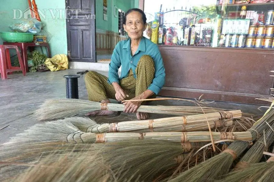 Làng nghề chổi bó Mỹ An, giữ trọn nét đẹp hồn quê 4