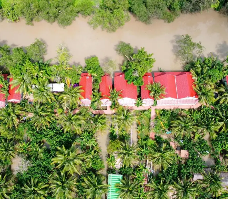 Nghênh Xuân Farmstay, mảnh đất miệt vườn yên bình giữa lòng Bến Tre