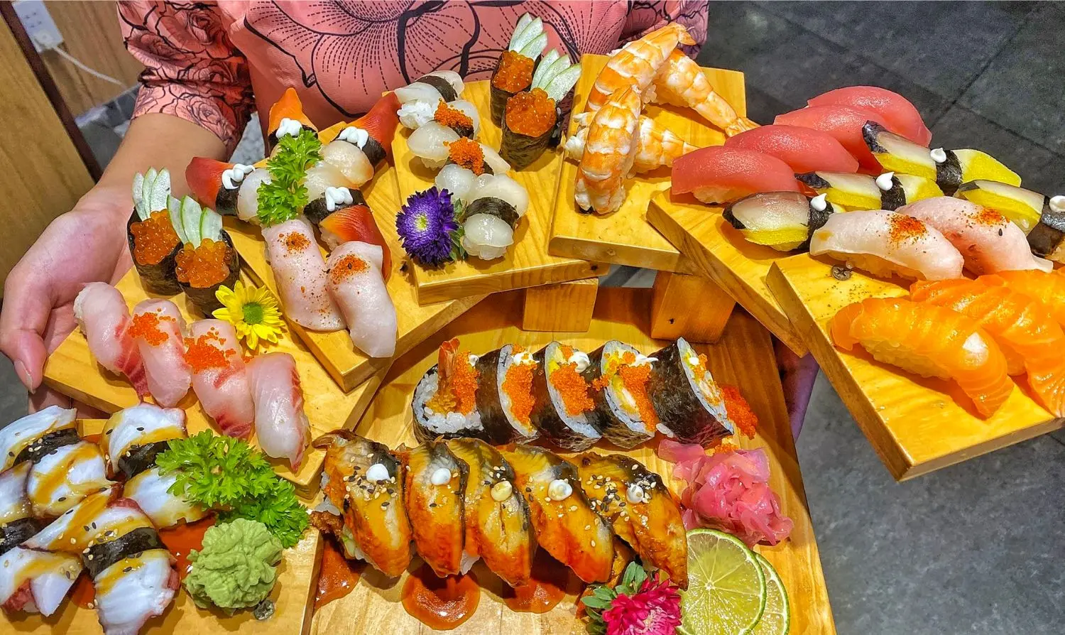 Akataiyo Sushi, nh&agrave; h&agrave;ng Nhật Bản sang trọng bậc nhất B&igrave;nh Dương 4