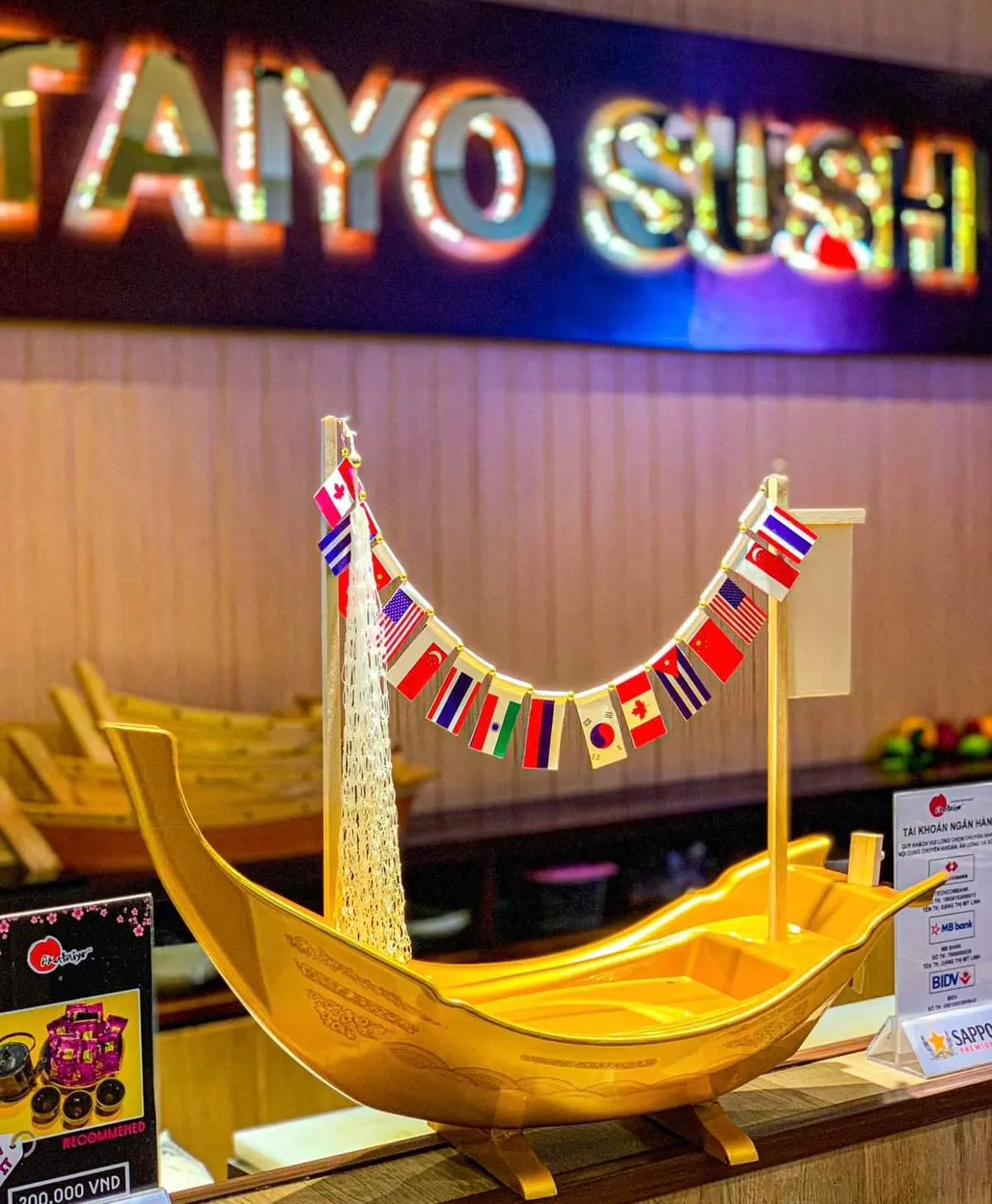 Akataiyo Sushi, nh&agrave; h&agrave;ng Nhật Bản sang trọng bậc nhất B&igrave;nh Dương 3