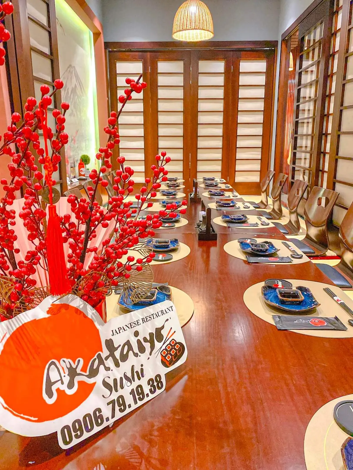 Akataiyo Sushi, nh&agrave; h&agrave;ng Nhật Bản sang trọng bậc nhất B&igrave;nh Dương 9