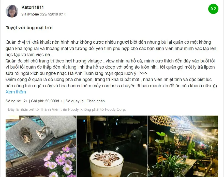 Cafe Thị 2, chốn an y&ecirc;n nơi phố thị bộn bề 11
