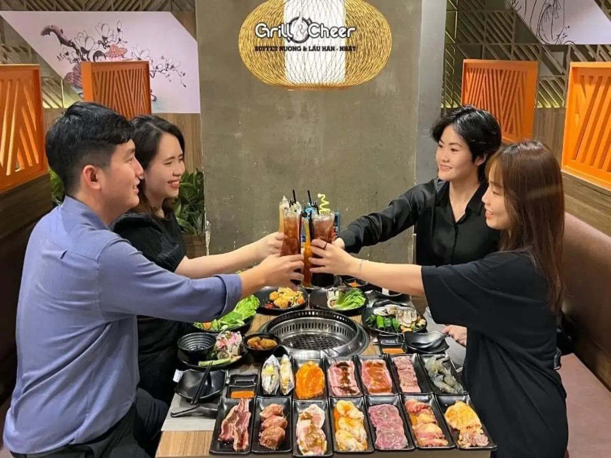 Trải nghiệm Grill Cheer, thi&ecirc;n đường lẩu v&agrave; thịt nướng xịn x&ograve; nhất tại B&igrave;nh Dương 9