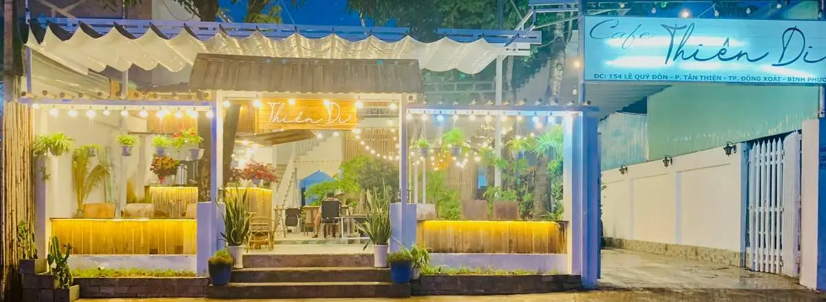 Cafe Thiên Di nhỏ xinh giữa lòng thành phố Đồng Xoài