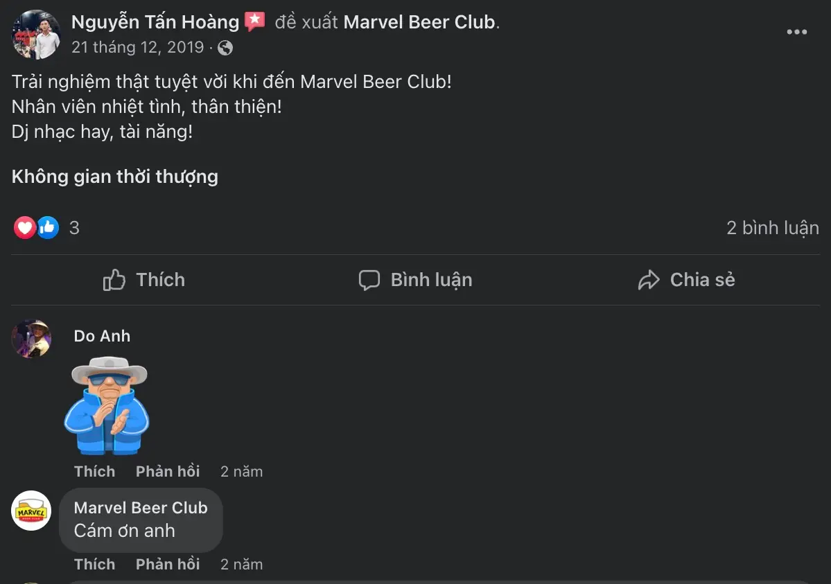 Đến Marvel Beer Club trải nghiệm kh&ocirc;ng gian ẩm thực sang trọng, đẳng cấp 7