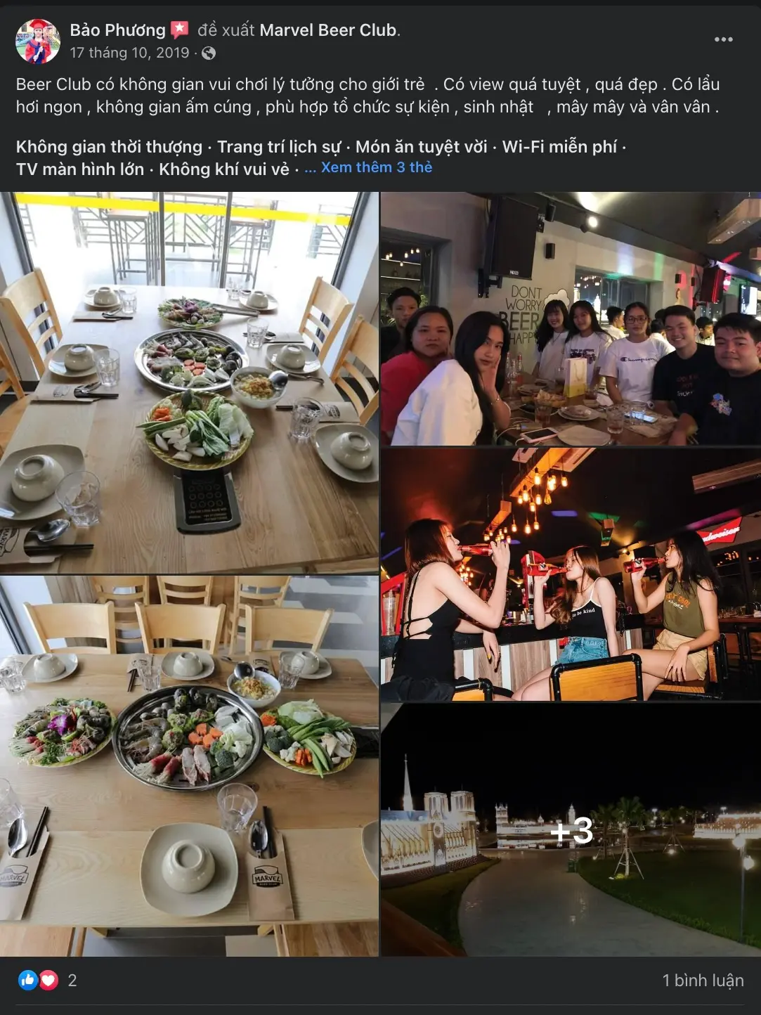 Đến Marvel Beer Club trải nghiệm kh&ocirc;ng gian ẩm thực sang trọng, đẳng cấp 6
