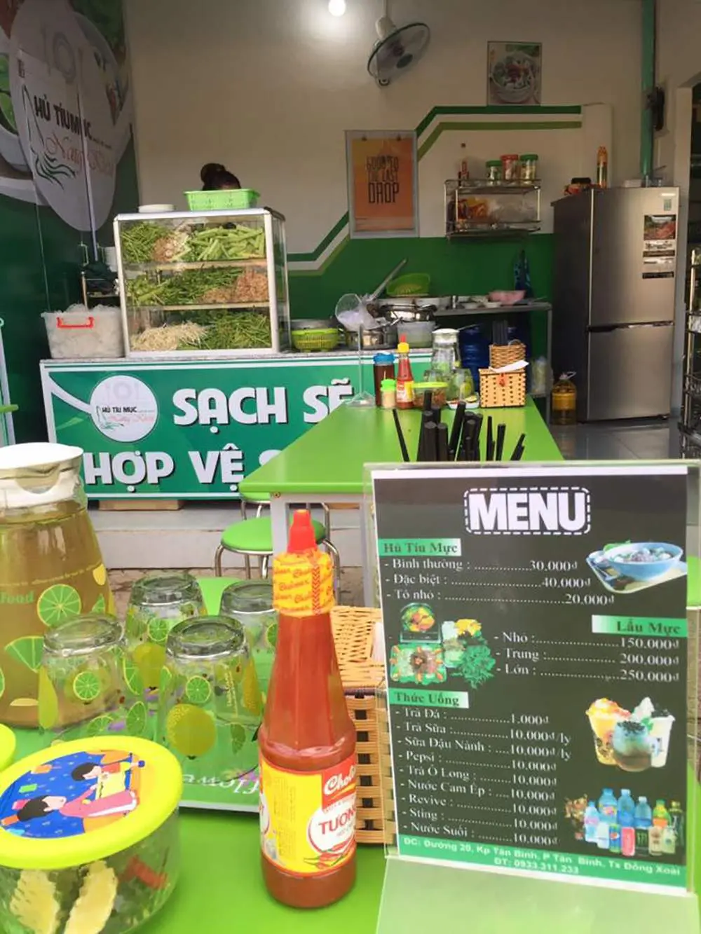 Gh&eacute; Hủ tiếu mực n&agrave;ng Kiều thưởng thức hương vị nức tiếng gần xa 3