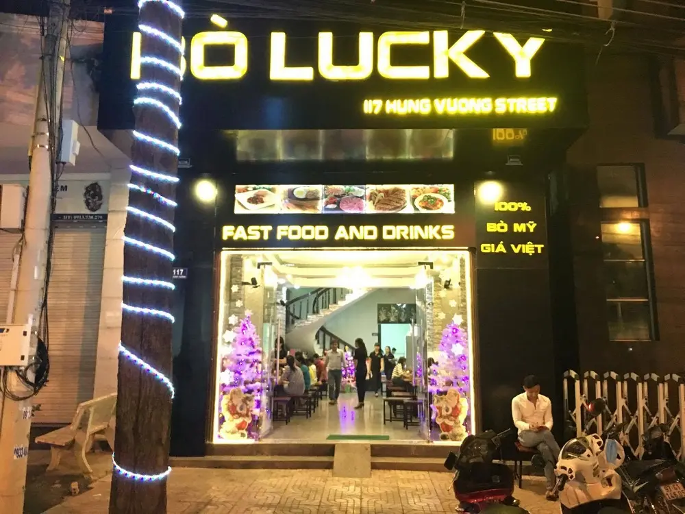 Gh&eacute; thăm B&ograve; Lucky để tha hồ thưởng thức c&aacute;c m&oacute;n ăn ngon 2