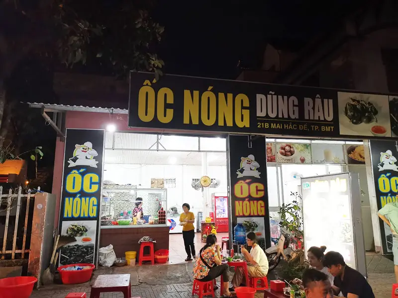 Điểm danh 10+ qu&aacute;n ốc Bu&ocirc;n Ma Thuột ngon, bổ, rẻ 6