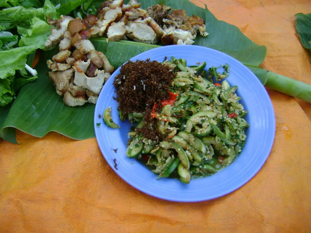 Độc đ&aacute;o m&oacute;n Gỏi c&agrave; đắng c&aacute; cơm ở Bu&ocirc;n Ma Thuột 2