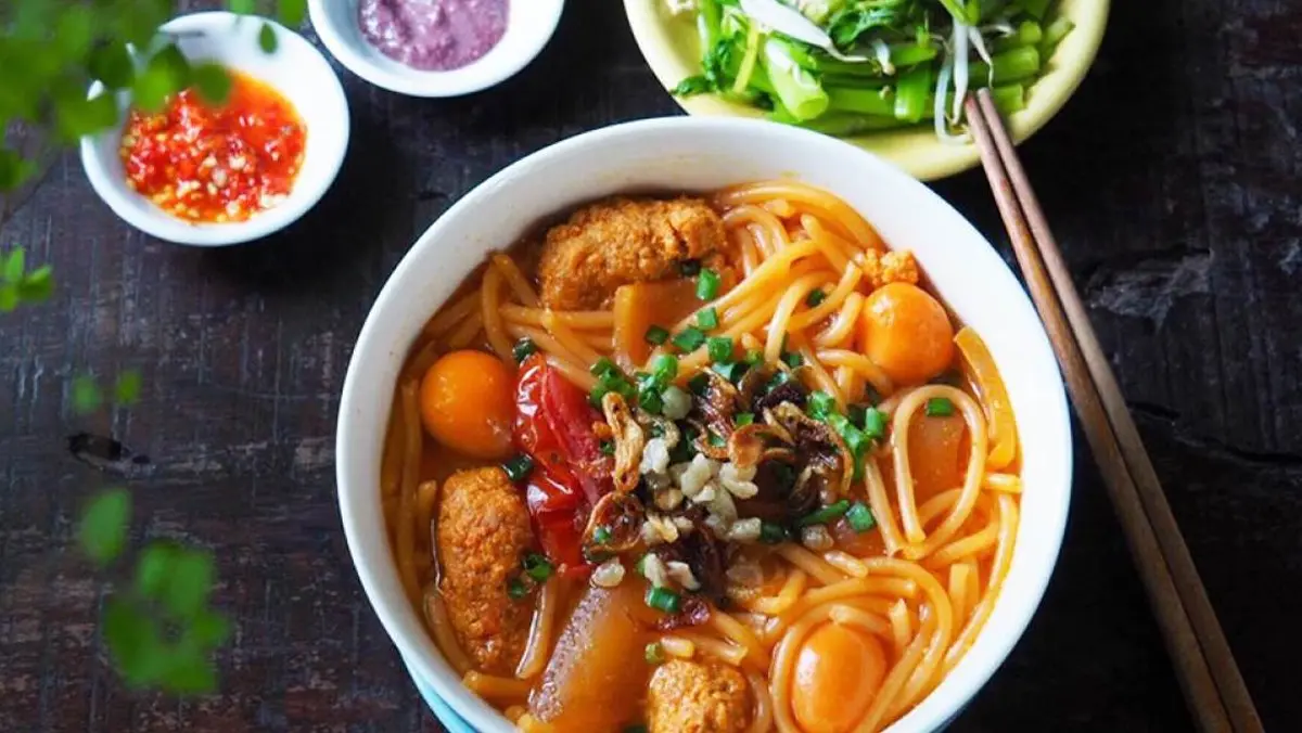 Thỏa cơn th&egrave;m với B&uacute;n đỏ Ban M&ecirc; ngon chuẩn vị của Đắk Lắk 2